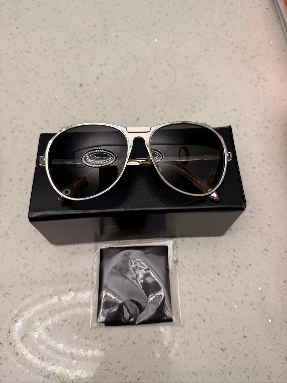 Givenchy Aviator Sunglasses with Dark Lenses